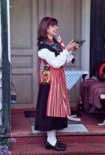 Traditional dress of Leksand
