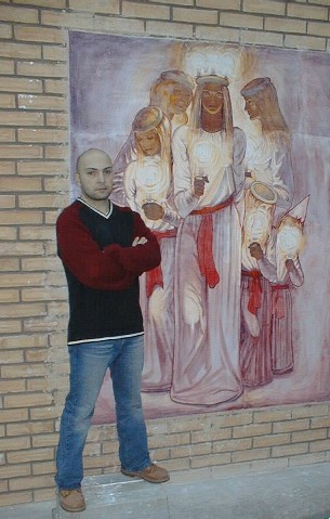 Lasha Matiashvili och Sankta Lucia